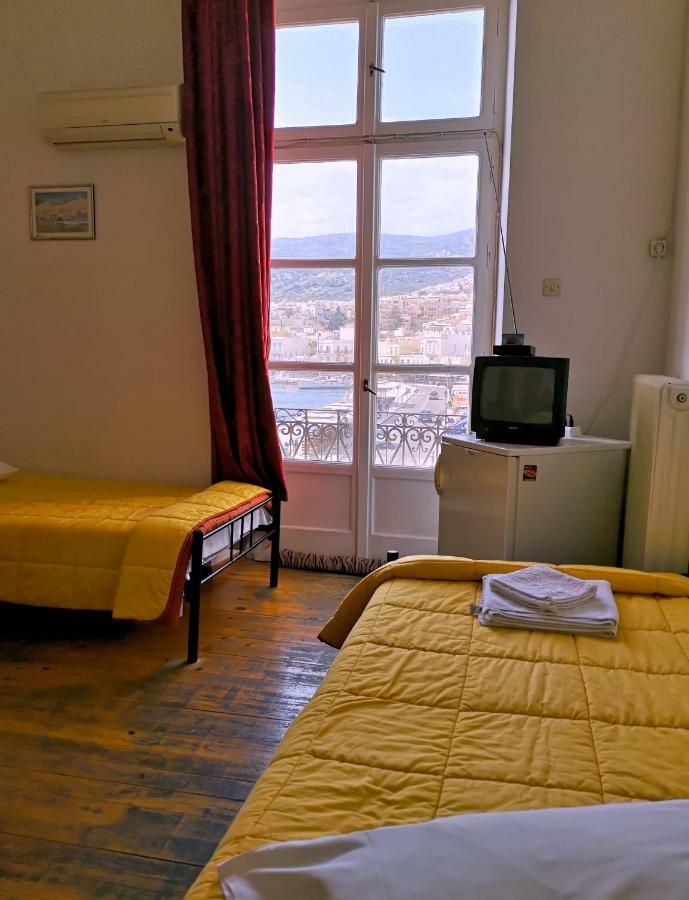 Kymata Hotel Ermoupoli Eksteriør billede